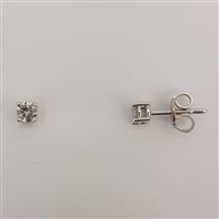 Ohrringe Davite & Delucchi Dame in Weißgold Diamante 0.16 Ct 43774014DD - 43774014DD